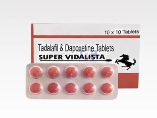 Super Vidalista (Tadalafil with Dapoxetine)